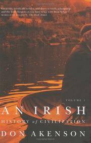 Cover of: An Irish history of civilization by Donald Harman Akenson