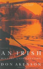Cover of: An Irish History of Civilization by Don Akenson