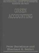 Cover of: Green Accounting (International Library of Environmental Economics and Policy)