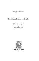 Cover of: Historia de España vindicada