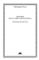 Cover of: Percorsi della lirica duecentesca: dai Siciliani alla Vita nova