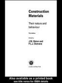 Cover of: Construction materials: their nature and behaviour.