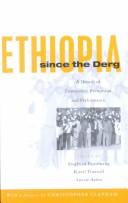 Cover of: Ethiopia Since the Derg by Siegfried Pausewang, Kjetil Tronvoll, Lovise Aalen