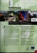 Cover of: European freight transport: modern logistics solutions for competitiveness and sustainability