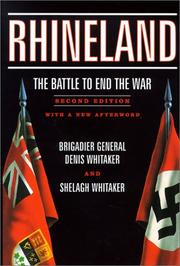 Cover of: Rhineland by W. Denis Whitaker, Shelagh Whitaker, Denis Witaker