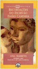Cover of: Recordações do escrivão Isaías Caminha by Lima Barreto