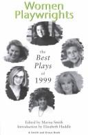 Front cover of Women playwrights by Unknown
