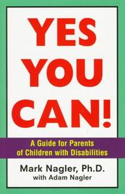 Cover of: Yes You Can!: A Guide for Parents of Children With Disabilities