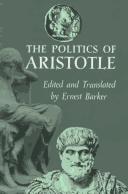 Cover of: The politics of Aristotle by Aristotle