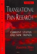 Cover of: Translational pain research