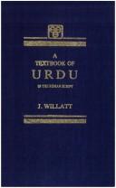 Textbook of Urdu by J. Willatt