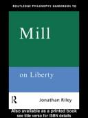 Cover of: Mill On liberty