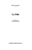 Cover of: La folla by Paolo Valera