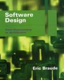 Software design by Eric J. Braude