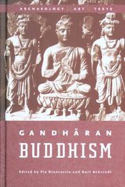 Cover of: Gandharan Buddhism by 