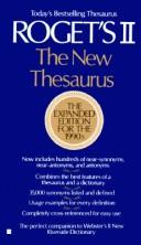 Cover of: Roget's II: the new thesaurus.