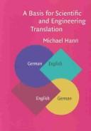 Cover of: A basis for scientific and engineering translation: English-German-English