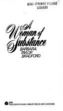 A Woman of Substance by Barbara Taylor Bradford