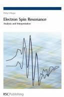 Electron spin resonance by Philip Henri Rieger
