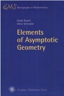 Elements of asymptotic geometry by Sergei Buyalo