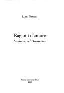 Cover of: Ragioni d'amore: le donne nel Decameron