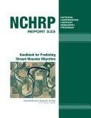 Cover of: Handbook for predicting stream meander migration