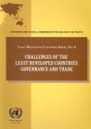 Cover of: Challenges of the least developed countries: governance and trade