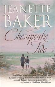 Cover of: Chesapeake tide by Jeanette Baker