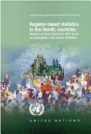 Register-based statistics in the Nordic countries by United Nations. Economic Commission for Europe