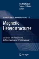 Cover of: Magnetic heterostructures: advances and perspectives in spinstructures and spintransport