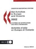 Cover of: Aid activities in Europe and Oceania =: Activités d'aide en Europe et Océanie