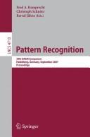 Cover of: Pattern recognition | DAGM (Organization). Symposium