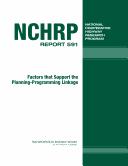 Cover of: Factors that support the planning-programming linkage