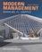Cover of: Modern management