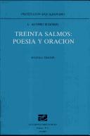 Cover of: Treinta Salmos: poesia y oracion