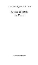 Cover of: Seven winters in Paris by Thomas McCarthy