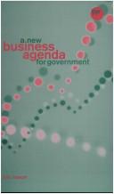 Cover of: A new business agenda for government by Ella Joseph