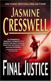 Cover of: Final justice by Jasmine Cresswell