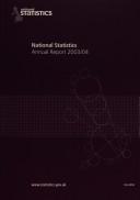 Cover of: National statistics: annual report.