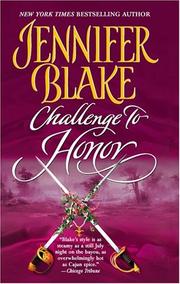 Cover of: Challenge to honor by Jennifer Blake