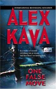 Cover of: One False Move (MIRA) by Alex Kava