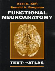 Cover of: Functional Neuroanatomy by Adel K. Afifi, Ronald A. Bergman