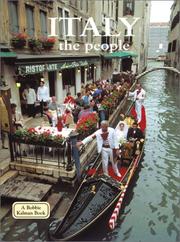 Cover of: Italy - the People (Lands, Peoples, and Cultures)