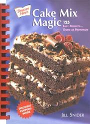 Cover of: Duncan Hines Cake Mix Magic