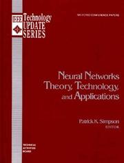 Cover of: Neural networks technology and applications: theory, technology, and implementations