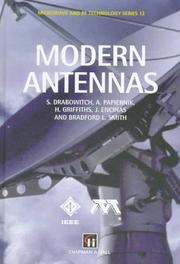 Cover of: Modern Antennas (Ieee Press/Chapman and Hall Series on Microwave Technology and Techniques)