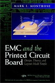 Cover of: EMC and the printed circuit board by Mark I. Montrose