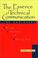 Cover of: The Essence of Technical Communication for Engineers