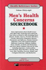 Cover of: Men's health concerns sourcebook