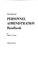 Cover of: The Dartnell personnel adminstration handbook | 
